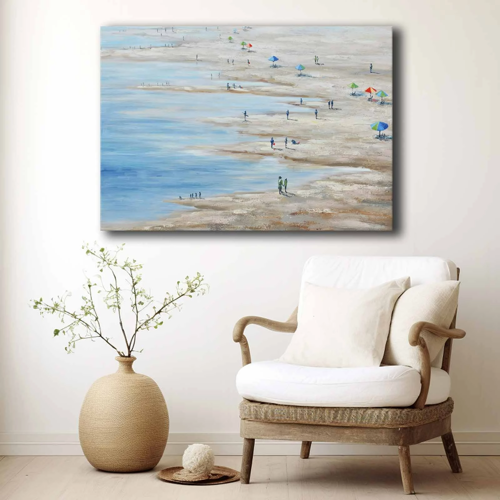 Pikturë dekorative në kanavacë, shumëngjyrëshe, Wallity, 70x100cm