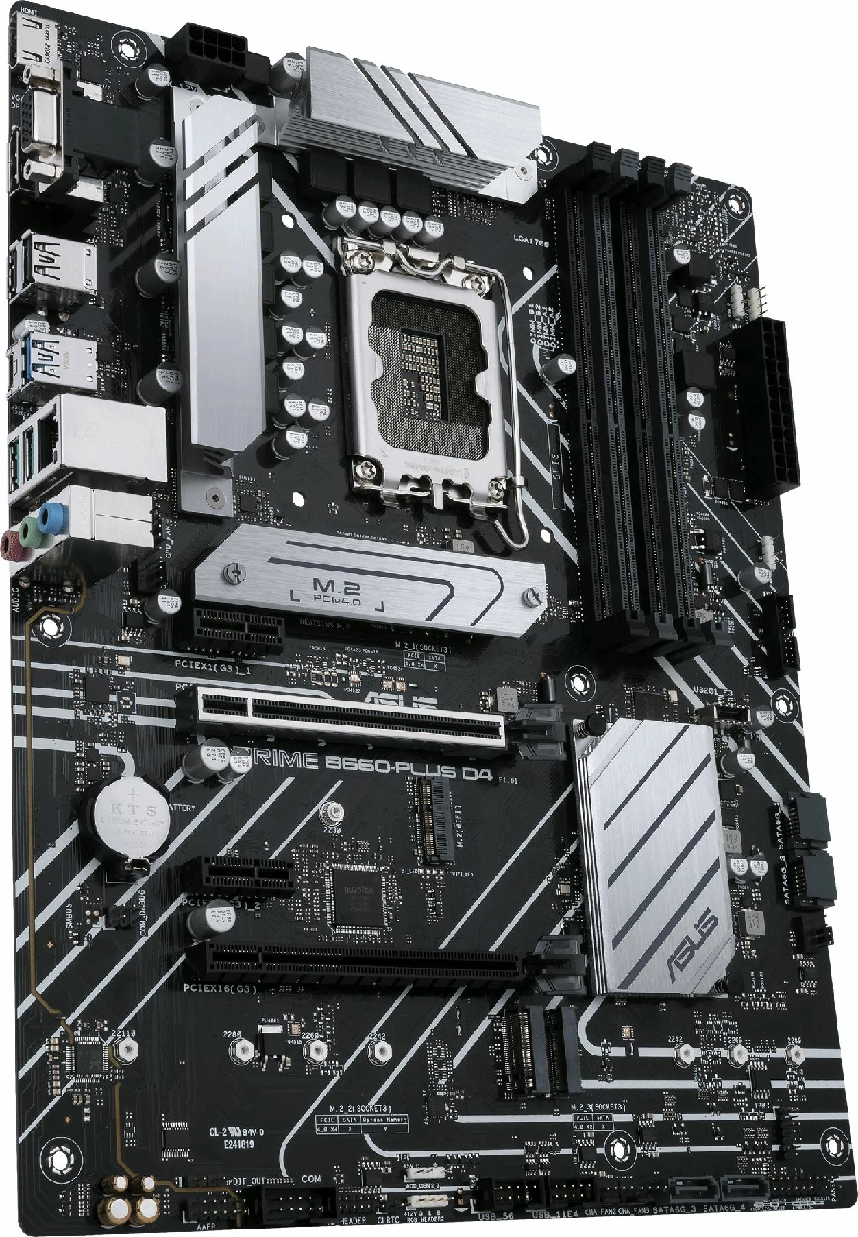 Pllakë amë Asus PRIME B660-PLUS D4, ATX, DDR4, deri 128GB RAM