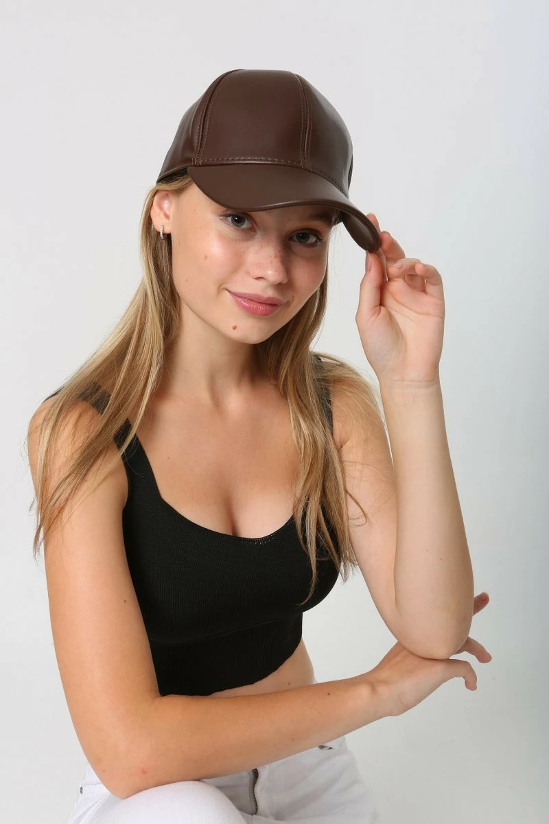 Kapelë për gra, ngjyrë kafe, Jumeon, Spk1104