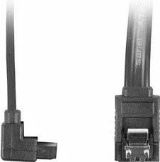 Kabllo SATA III Lanberg CA-SASA-13CU-0050-BK 0.5m me konektor këndor, e zezë