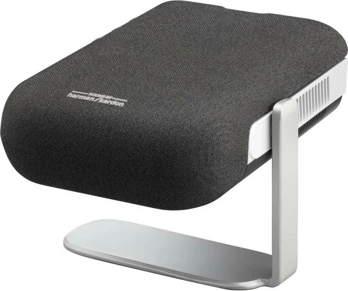 Projektor portativ Viewsonic M1S, LED, WVGA, 16 GB, i zi, argjendtë