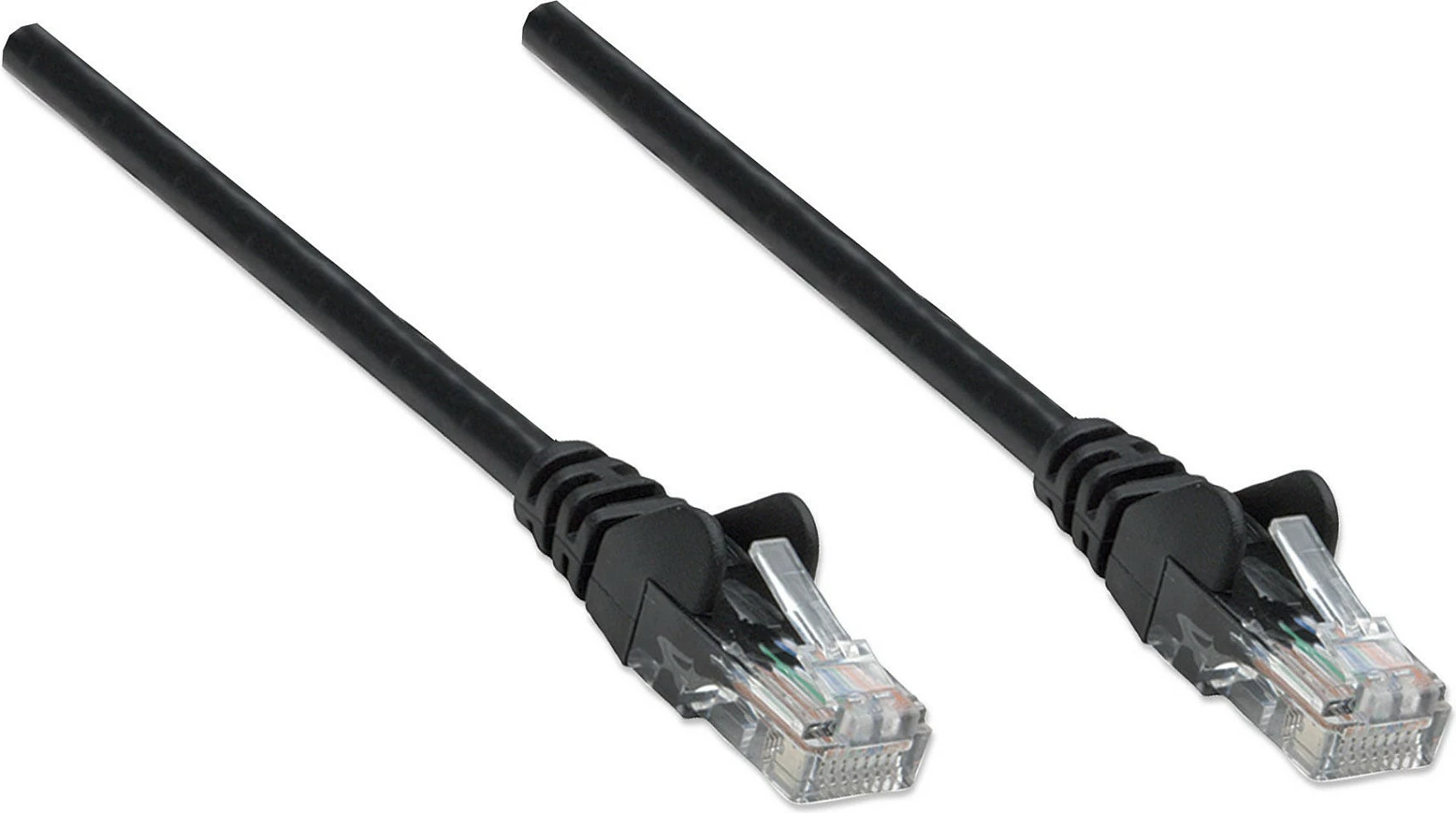 Kabllo rrjeti Intellinet Cat6a 0.25m S/FTP RJ45, e zezë