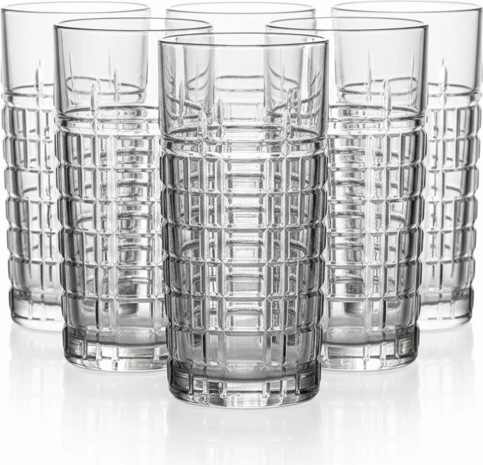 Set gotash prej qelqi (6 copë), Hermia Concept, LV-BRT430F