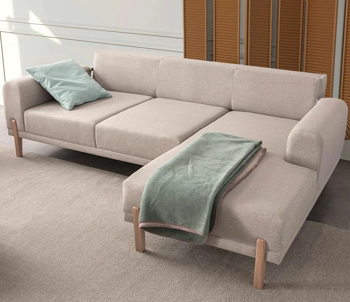 Këndare Atelier del Sofa, latte relax, e djathtë, krem