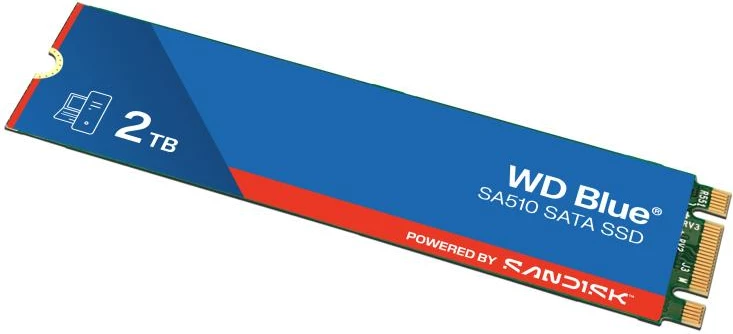 SSD i brendshëm Western Digital WD Blue SA510 WDS200T3B0B 2TB M.2 SATA