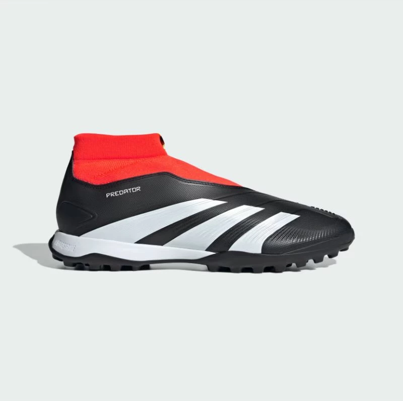 Atlete për meshkuj adidas Predator League LL Jr TF IG7715, të bardha me të zeza dhe të kuqe