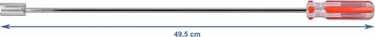 Vegël montimi DeLOCK 90517 për konektorë BNC, çelik inox, e kuqe