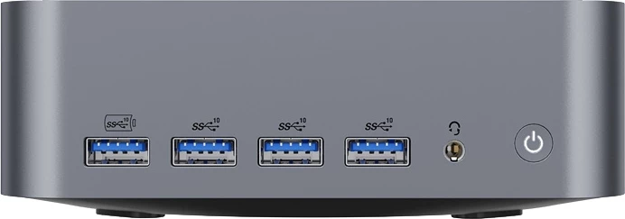 Kasë mini PC GEEKOM GT1-MEGA, Intel Core U5-125H, 32GB RAM, 1TB SSD, Windows 11 Pro, Gri