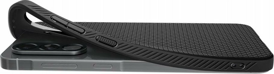 Mbështjellës Spigen Liquid Air ACS09291 për Samsung Galaxy A56 5G, TPU, karikim pa tel, i zi mat