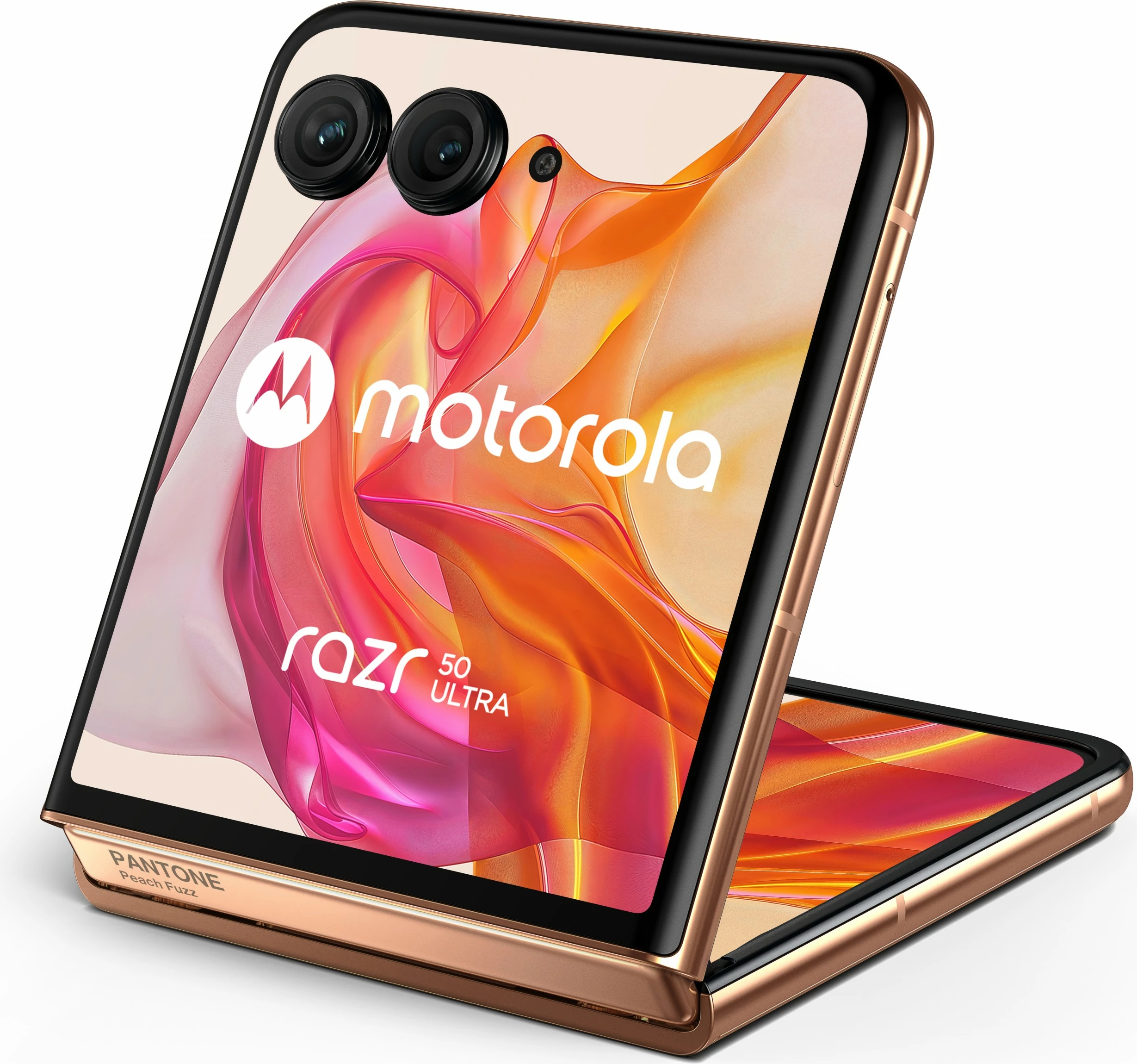 Celular Motorola razr 50 ultra, 12 GB, 512 GB, Peach