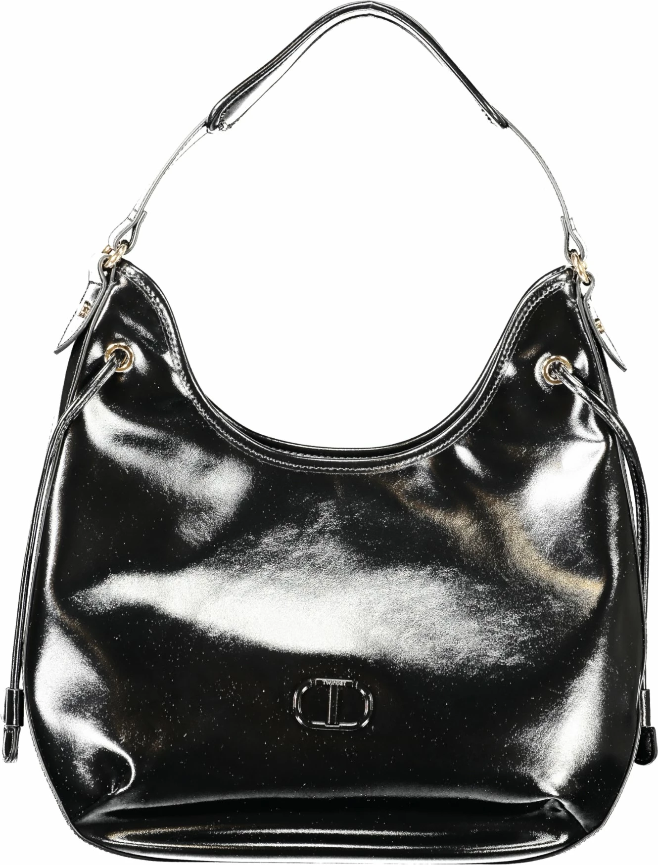 Çantë hobo TWINSET femra, e zezë