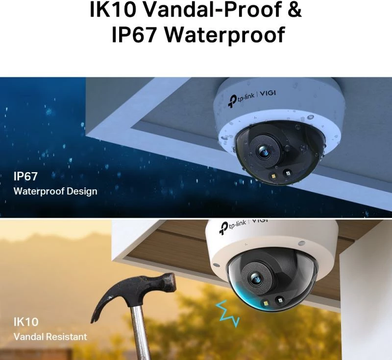 Kamerë IP, TP-Link VIGI C240 4mm, e bardhë