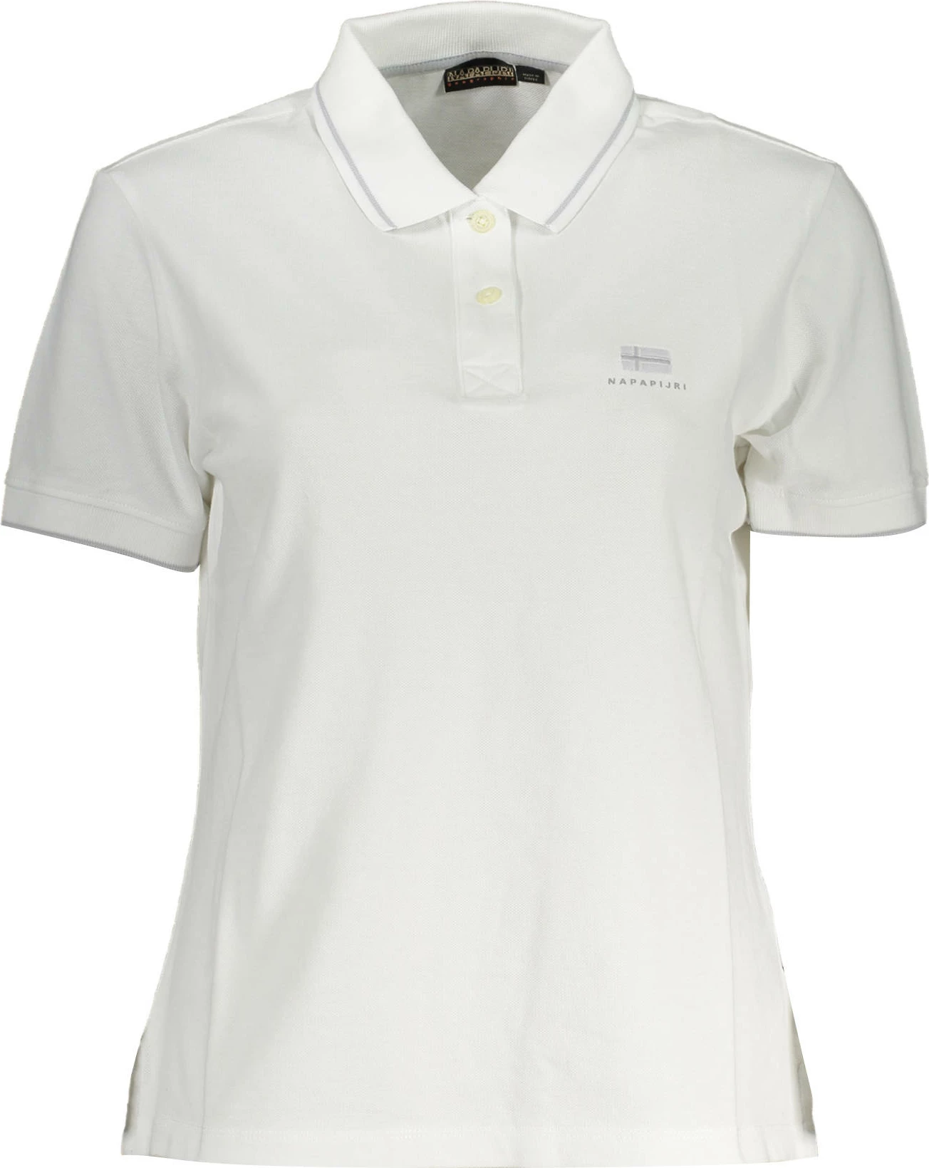Polo Napapijri femra, e bardhë