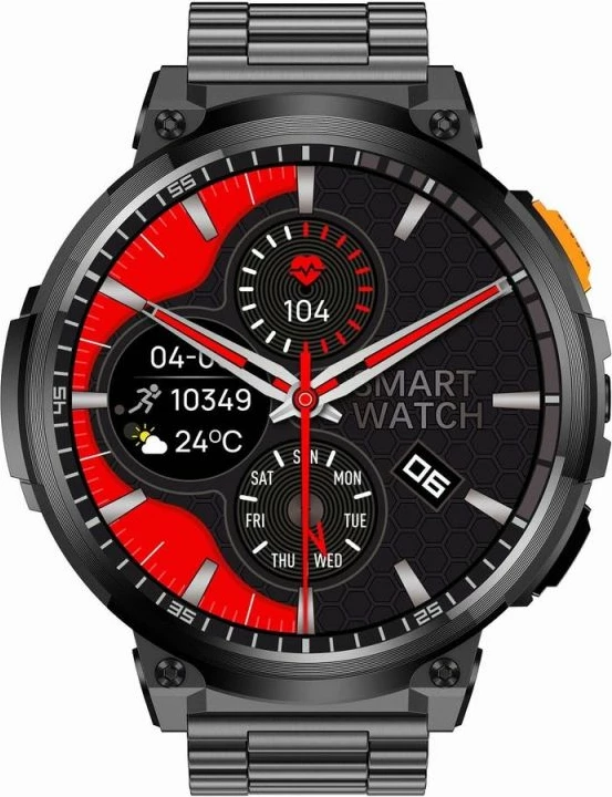 Smartwatch Gravity për të gjithë, e zezë