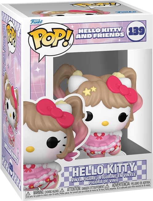 Figurinë koleksionuese Funko POP! Sanrio Hello Kitty K-Pop, rozë/e bardhë