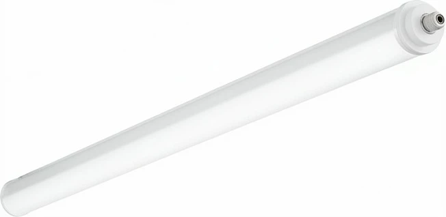 Lampë LED lineare Trilux 2315 G4, 1500 mm, për hapësira të lagështa, e bardhë
