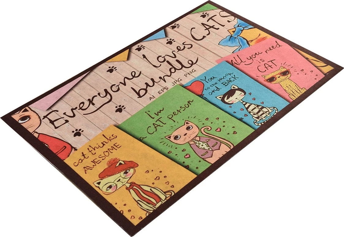Shilte hyrëse PVC, shumëngjyrëshe, bundle, Conceptum Hypnose, 40x60cm