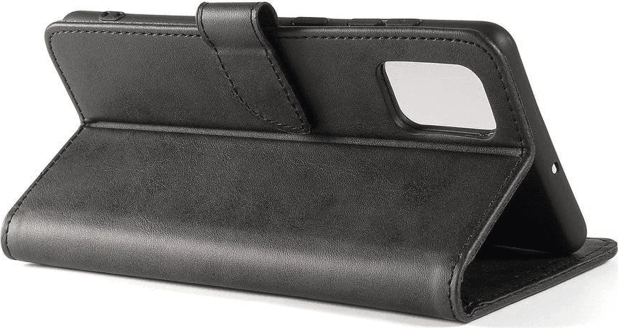 Mbështjellës ONASI 23586 Wallet Leather Flip për Samsung Galaxy A36, lëkurë, magnet, xhepa kartelash, stand, e zezë