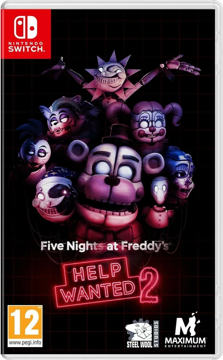 Lojë Nintendo Switch Maximum Games Five Nights at Freddy's: Help Wanted 2, PEGI 12