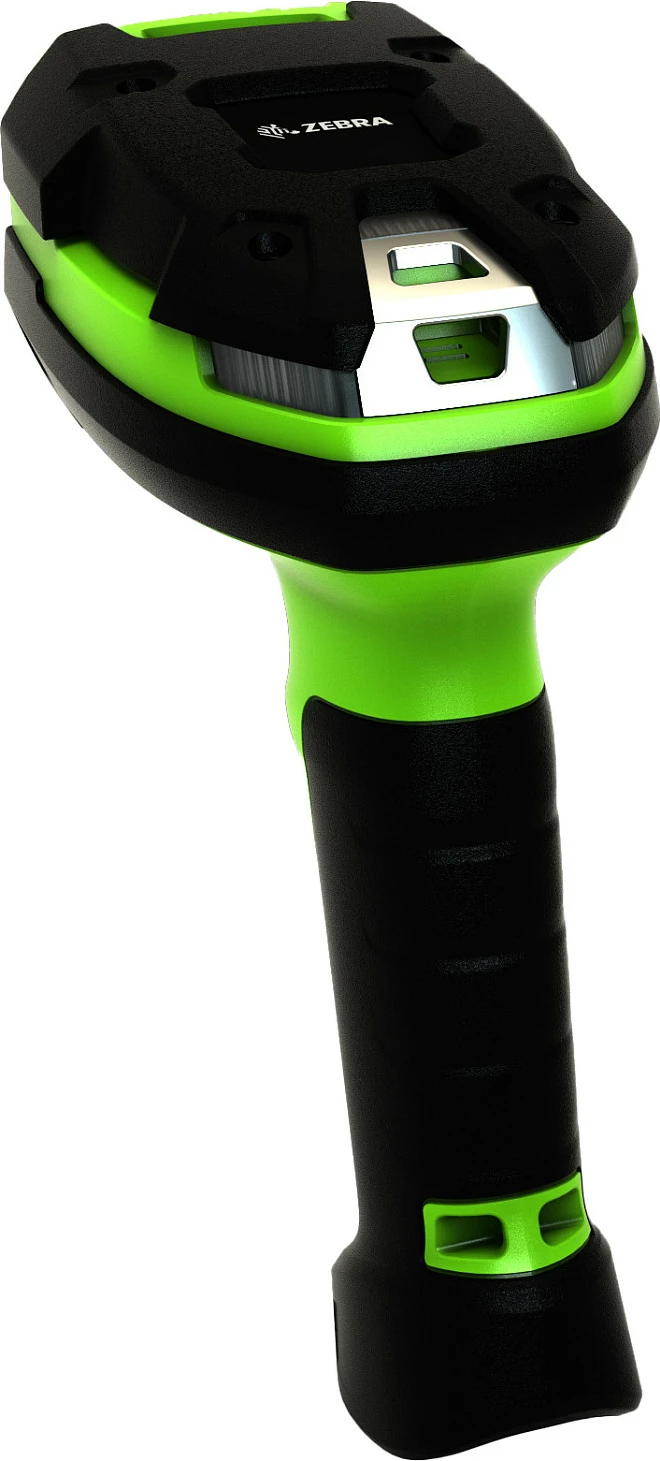 Skaner barkodi Zebra LI3608-ER, 1D, Bluetooth, IP67, 17.1 m, zi/jeshil