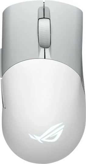 Maus Asus ROG Keris Wireless AimPoint 36,000 dpi tri-mode RGB pa tela, i bardhë (90MP02V0-BMUA10)