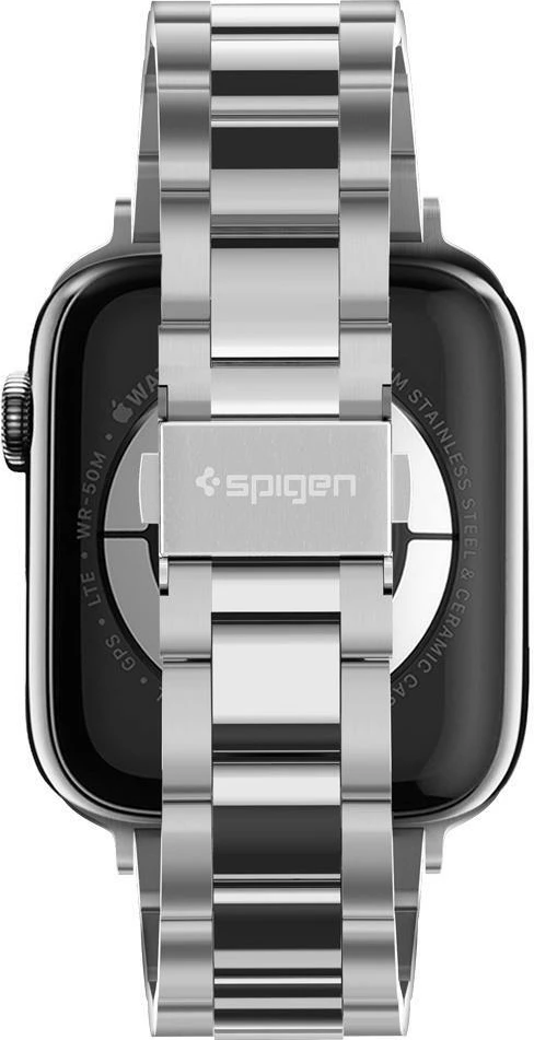 Rrip ore Spigen Modern Fit çelik inox për Apple Watch 4/5/6/7/8/SE 38/40/41 mm, argjend, 1 copë