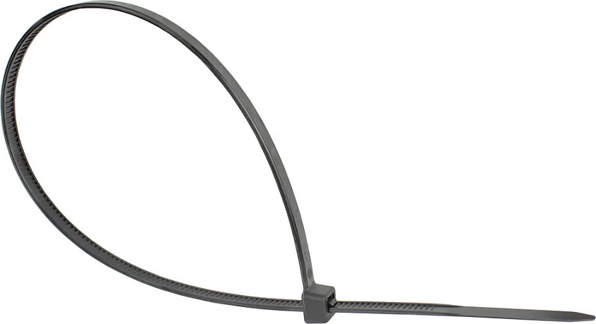 Lidhëse kabllosh GoodConnections Alcasa KAB-15S36, 150 mm, nylon, e çlirueshme, 100 copë, e zezë