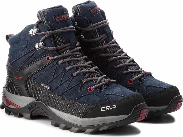 Këpucë trekking të larta CMP Rigel Mid WP, nr.44, blu navy