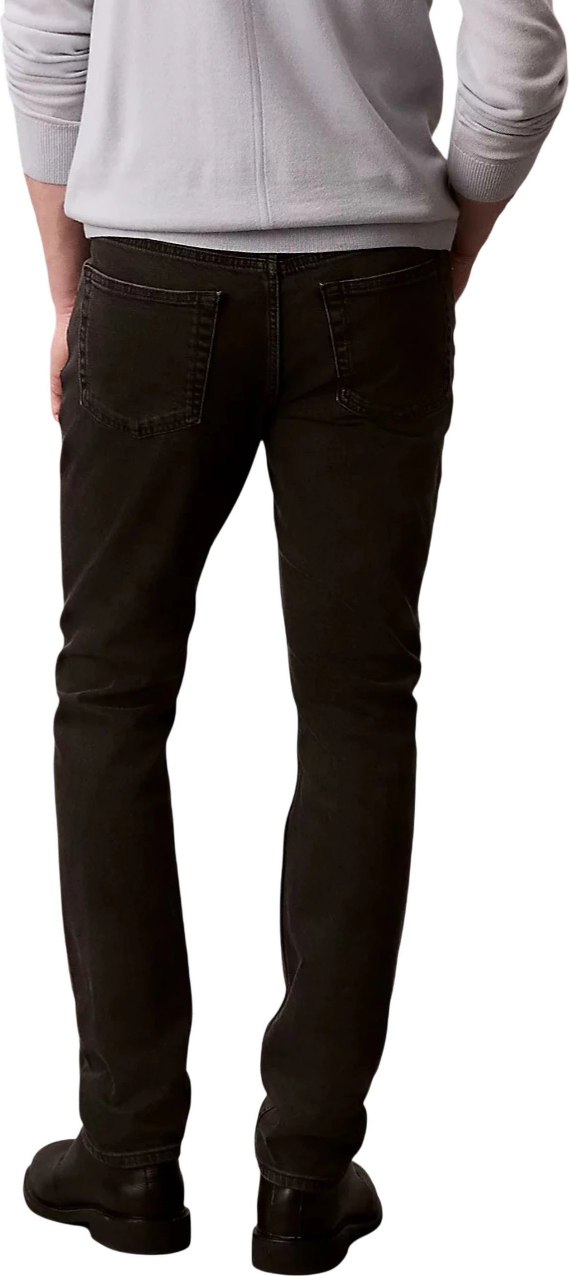 Pantallona xhins për meshkuj Calvin Klein Jeans SLIM CK ESSENTIAL BL LV04RB738G, të zeza [Madhësia: W32 L34]