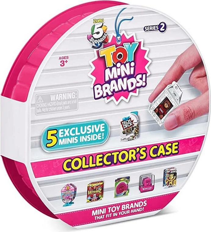 5 Surprise Toy Mini Brands Series 2 Collector's Case by ZURU