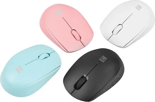 Maus NATEC STORK, Bluetooth + USB Type-A, 1600 DPI, Rozë
