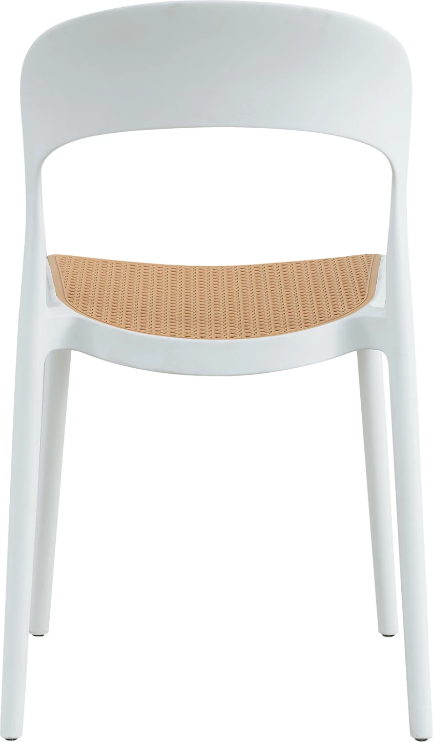Karrige polipropileni CLEO FH5936.01 e bardhë-bezhë 41x53x81Hcm