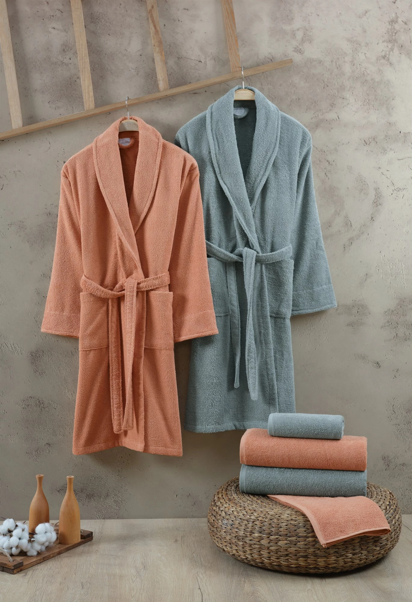 Set familjar për banjo, Mijolnir Elisa, salmon dhe mint