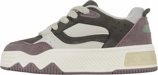 Këpucë për femra Lee, të bardha-kafe