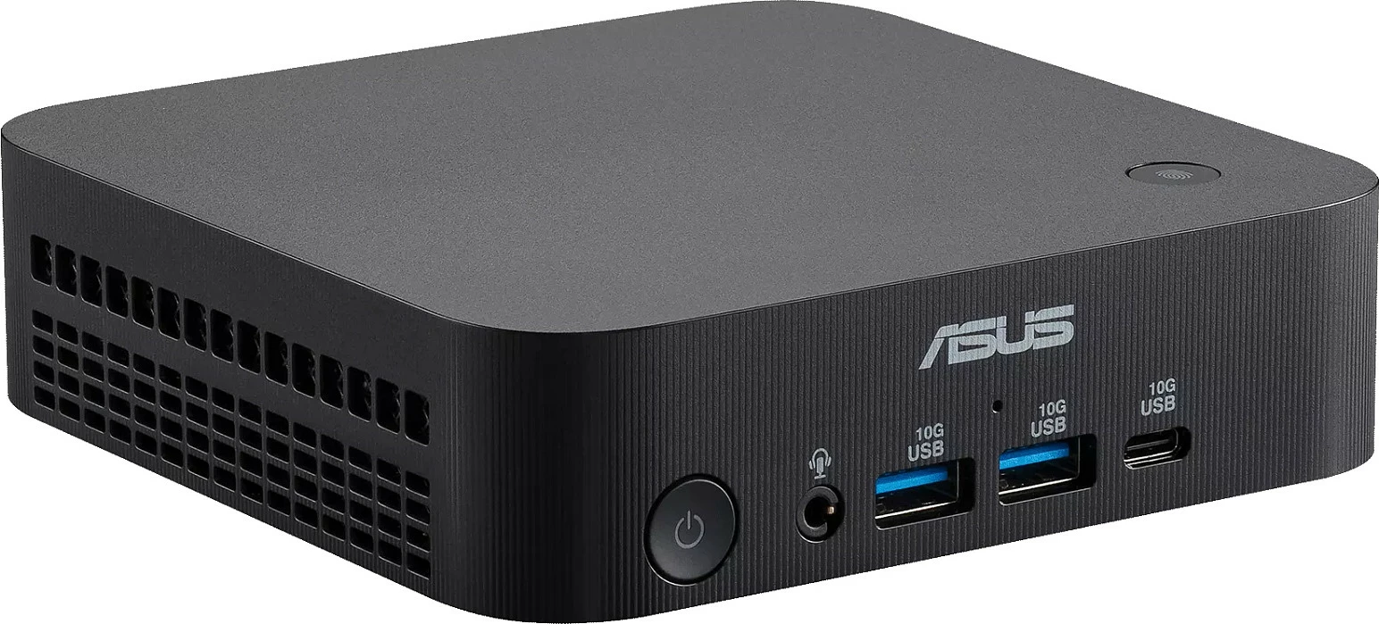 Mini PC barebone ASUS ExpertCenter PN54-BBR321MNS1, AMD Ryzen 3 210, 0GB RAM/0GB SSD, Wi‑Fi, Bluetooth 5.4, e zezë