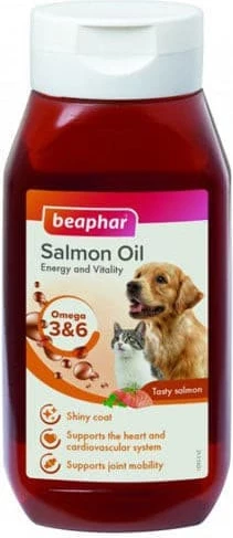 Vaj Salmoni per qen dhe mace 425 ML