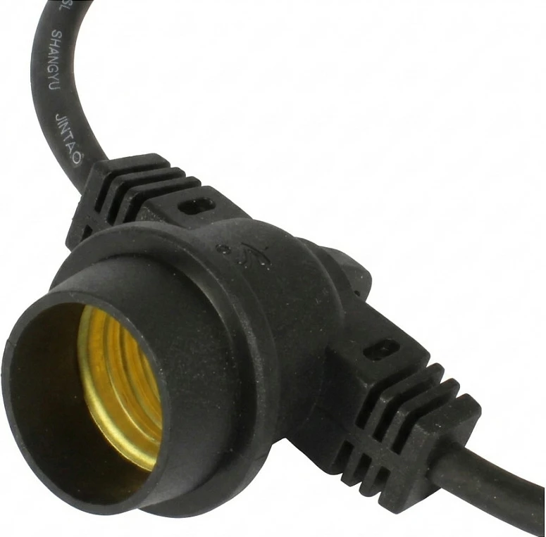 Varg dritash LED Synergy21 Retrofit E27 Lichterkette Modul Type1, 5m, e zezë