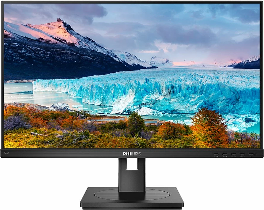 Monitor PHILIPS 275S1AE 27\" QHD IPS 75Hz 4ms me altoparlantë, i zi