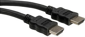Kabllo HDMI ROLINE 10m High Speed 10.2 Gbit/s, 3D, e zezë