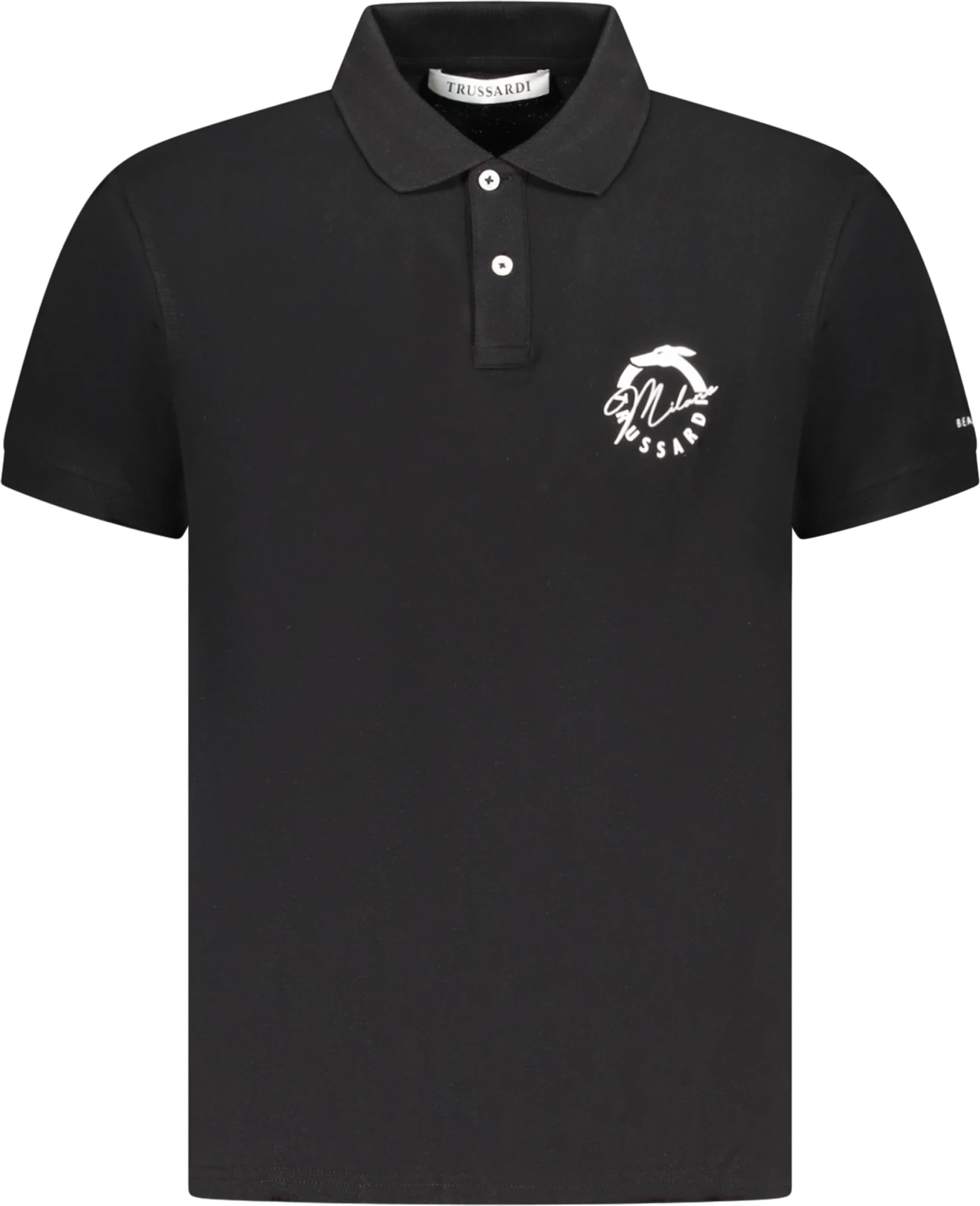 Maicë polo Trussardi meshkuj, e zezë [Madhësia: L]