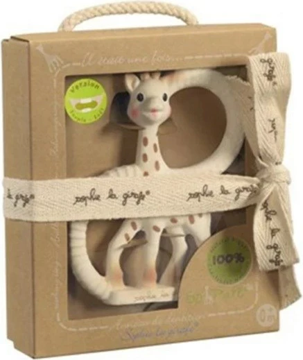 Dhëmbëzues Sophie La Girafe 200318, latex, bezhë