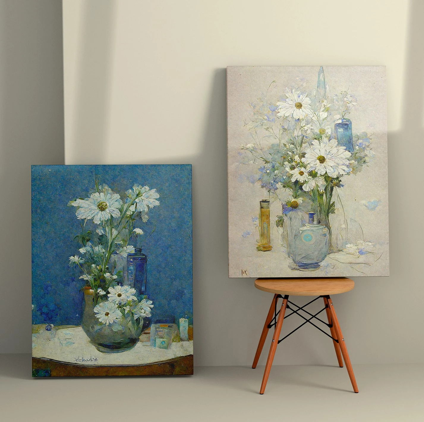 Pikturë dekorative në kanavacë (2 copë), Wallity, 2KNV4304, 70x100cm