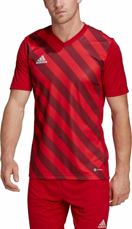Fanellë për futboll adidas për meshkuj, e kuqe [Madhësia: S]