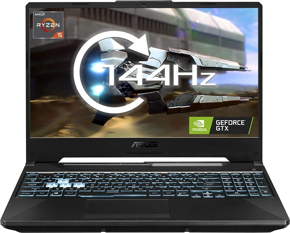 Laptop gaming ASUS TUF Gaming A15 FA506NC-HN002W, 15.6", AMD Ryzen 5 7535HS, 8 GB RAM DDR5, 512 GB SSD, NVIDIA GeForce RTX 3050, e zezë
