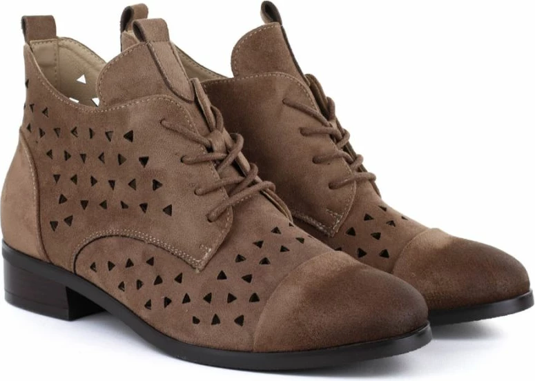 Çizme femrash Filippo 58620, bezhë e errët