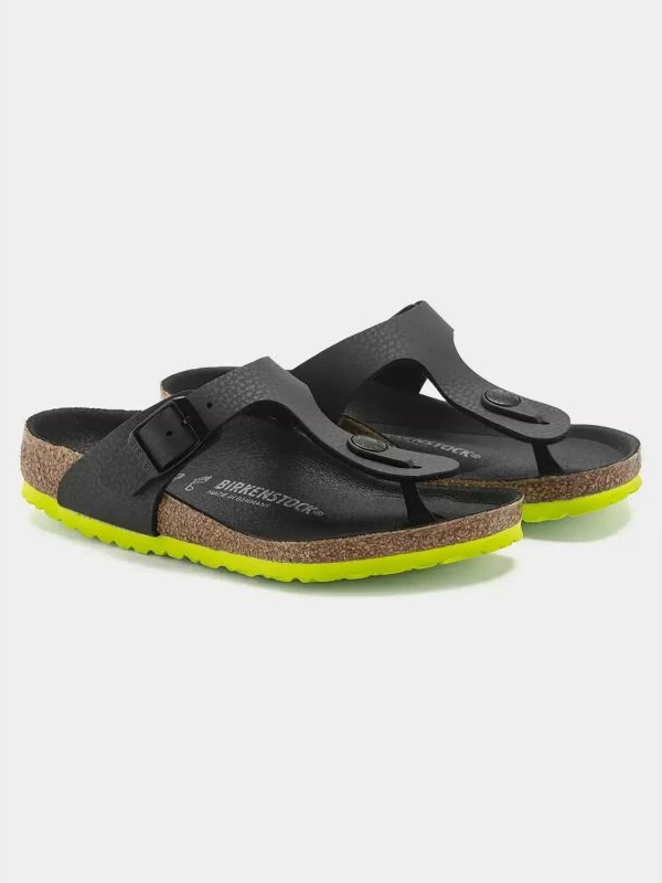 Këpucë Birkenstock Gizeh BS Jr për Fëmijë, të Zeza [Madhësia: 39]