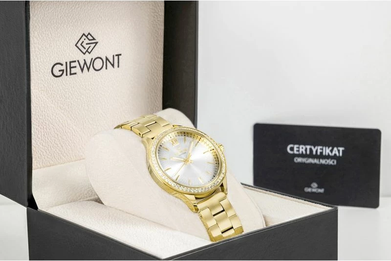 Orë dore femrash Giewont GW1140-B2, gold silver