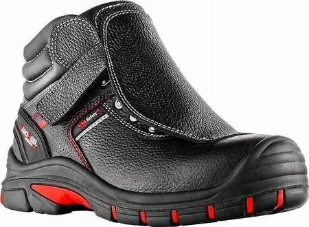 Çizme sigurie pune VM Footwear Bolton 5080-S3L, nr. 45, zi-kuqe