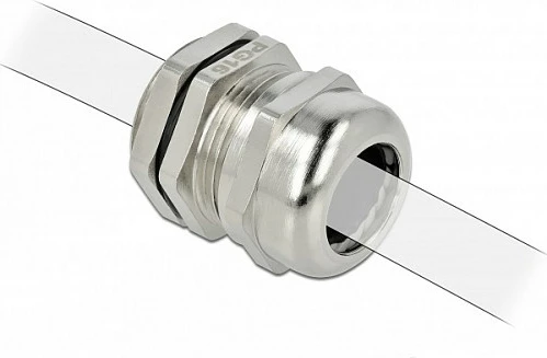 Glandë kabllore DeLOCK PG21, bronz, IP68, për kabllo 18 mm, metalike