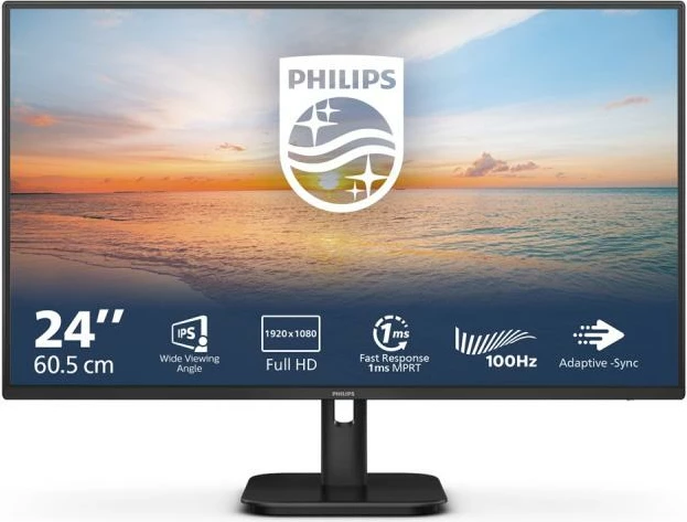 Monitor Philips 24E1N1100A 24", Full HD IPS 100Hz, 1ms MPRT, i zi